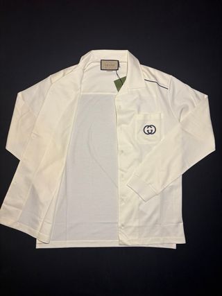 Gucci camicia estiva maniche lunghe