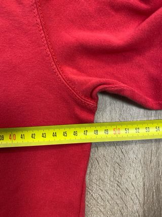 Tommy Hilfiger Felpa Uomo M Rossa vintage