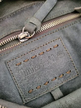 Borsa Timberland pelle verde oliva