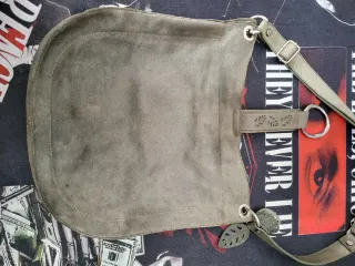 Borsa Timberland pelle verde oliva