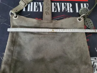 Borsa Timberland pelle verde oliva