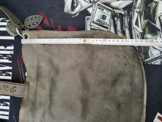 Borsa Timberland pelle verde oliva