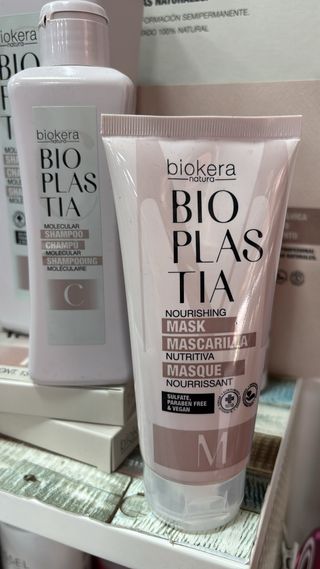 Salerm Biokera Bio Plastia Champú y Mascarilla