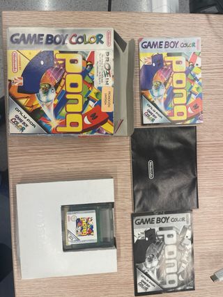 Juegos Game Boy Color: Pong y Ready 2 Rumble