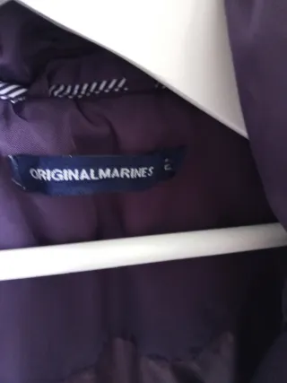 Giacca piumino viola bambina tg 2 anni