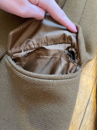 Gabardina Zara Marrón