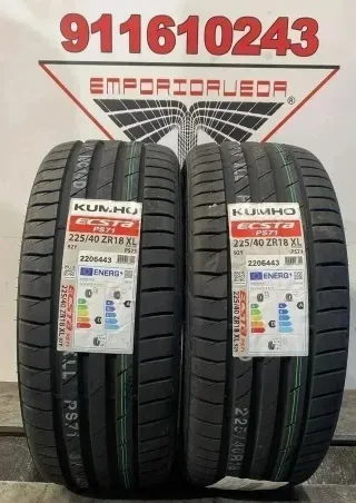 225 40 18 Y KUMHO RUEDA NUEVA YA MONTADA