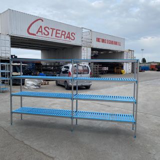 Estantería industrial aluminio