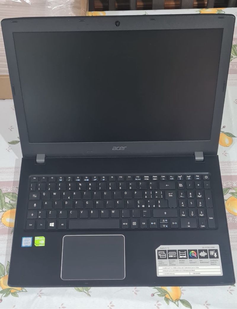 Acer i5 16GB RAM 250GB SSD 1TB Nvidia 940MX
