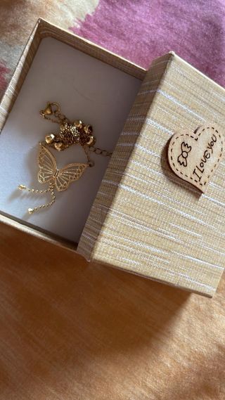 Colgante Mariposa Dorado