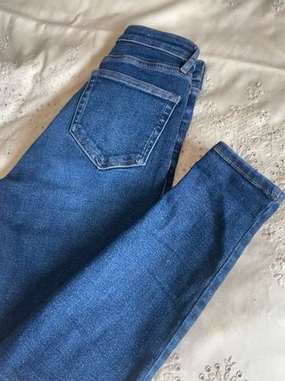 Vaqueros Mango Soho Pitillo Tiro Alto