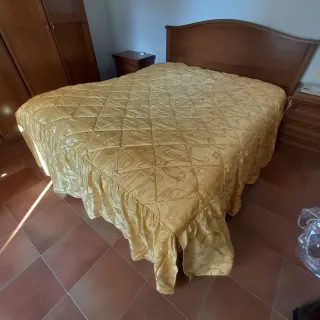 Trapunta Raso Damascato Oro