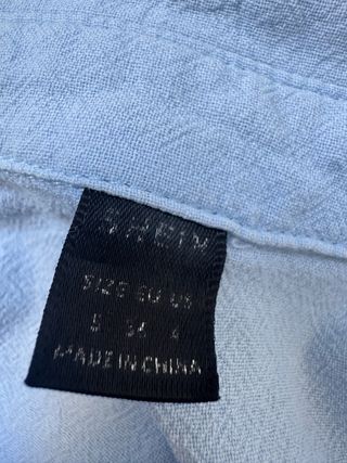 Camisa SHEIN azul talla XS