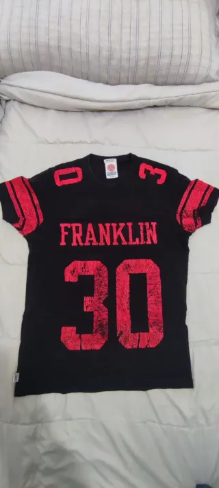 Camiseta Franklin Marshall Talla S Negra