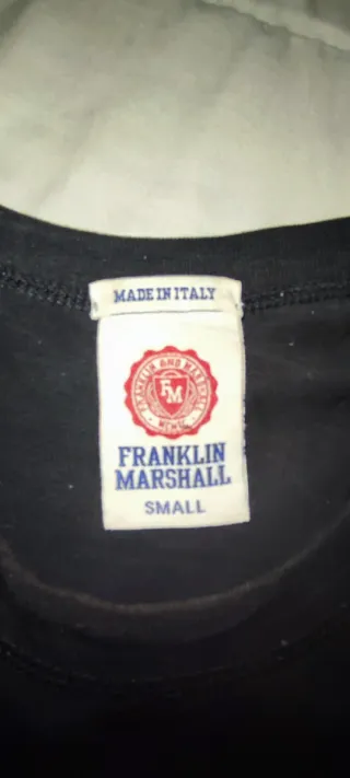 Camiseta Franklin Marshall Talla S Negra