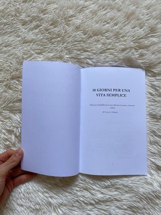iorni per una vita semplice di Nora J. Holmes