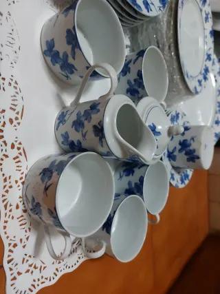 Vajilla "Vista alegre" 6 Servicios