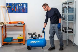 Compresor de aire silencioso ABAC EASE-AIR 50, com