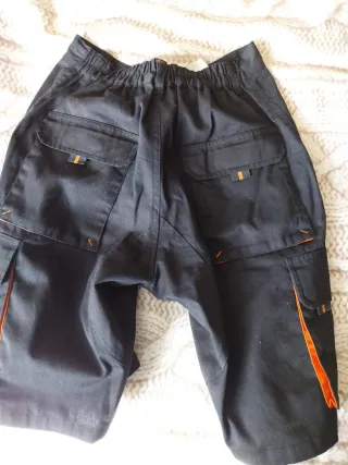 Lote 3 pantalones cortos de trabajo negros