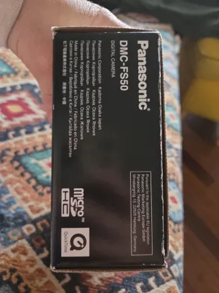 Cámara Panasonic DMC Lumix FS50-EH Negra