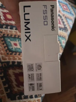 Cámara Panasonic DMC Lumix FS50-EH Negra