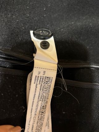 Abrigo negro Zara Talla XL