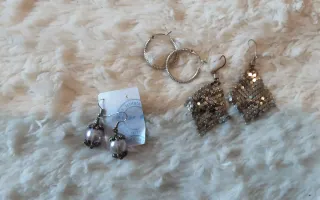 Lotto 11 paia orecchini