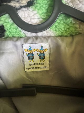 Chaqueta Lucid Sherpa Estampada Cremallera