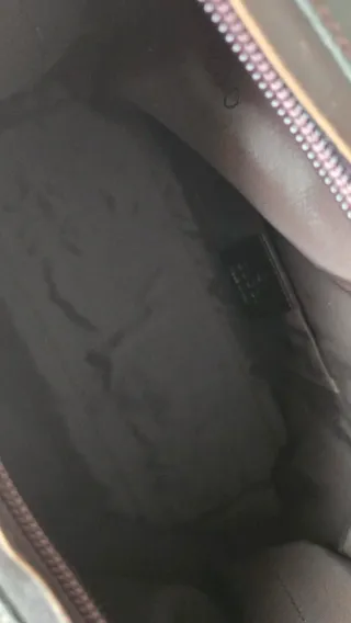 Borsa Gucci nera in tessuto