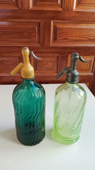 Lote 2 Sifones Antiguos de Colección.