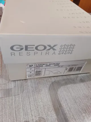 Sandalias Geox Negras Mujer