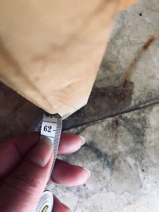 Mesa auxiliar redonda madera y cristal