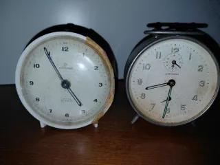 Sveglia Meccanica Vintage Junghans Bivox