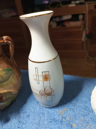 Juego de 4 jarrones de cerámica