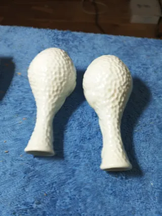 Juego de 4 jarrones de cerámica