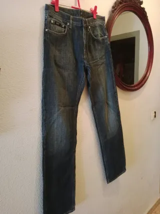 Pantalón vaquero BOSS azul