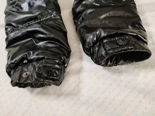 Chaqueta Moncler Negra Brillante