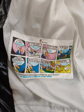 Chaqueta Moncler Negra Brillante