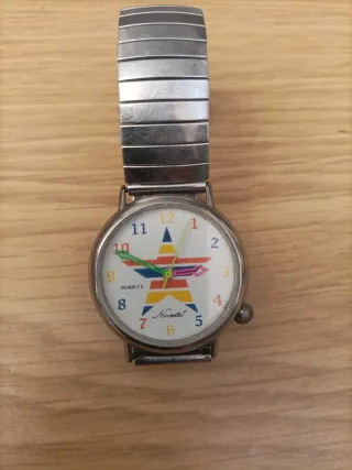Reloj Novotel Multicolor con Pulsera Plateada