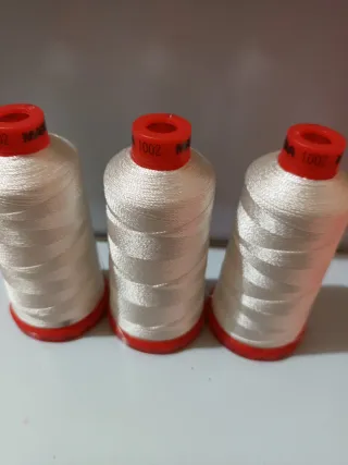 Set 3 rocchetti filo MANIFATTURA bianco