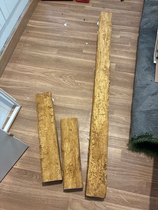 Vigas imitación madera