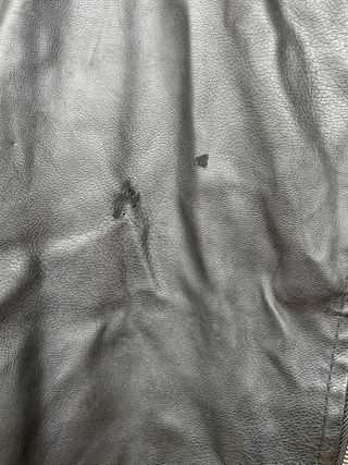 Falda polipiel negra talla M