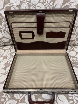 Maletín portadocumentos marrón