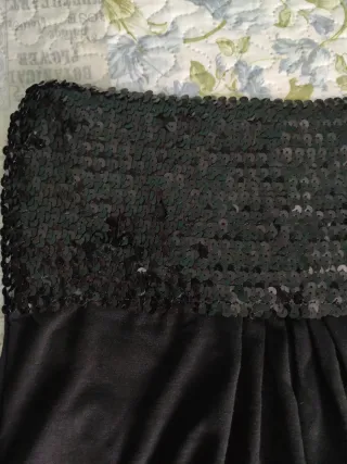 Pantalones negros mujer y top