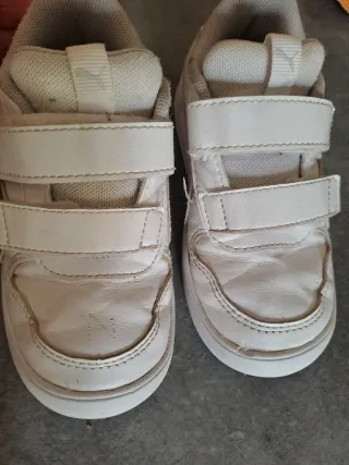 Zapatillas blancas niño/niña