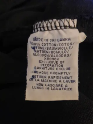 Polo Ralph Lauren negro 2XB Big & Tall USA  1967