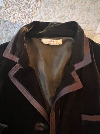 Giacca donna in velluto marrone