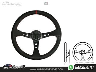VOLANTE SPORT INVERTIDO EN PIEL LISA