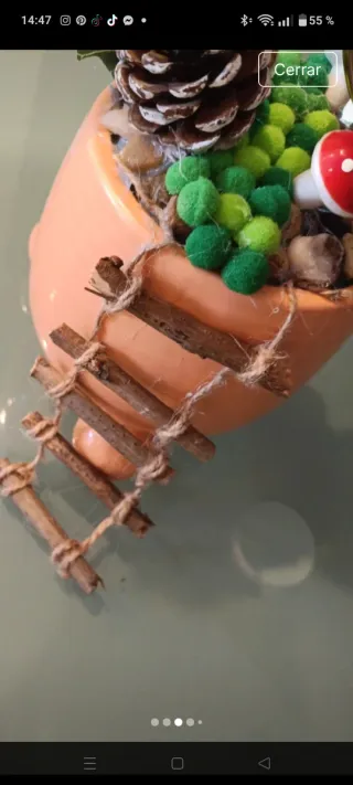 decorativa jardín mini