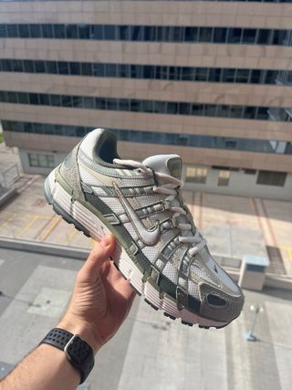 Nike P-6000 Blancas y Verdes Retro